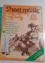 How The West Was Sung 1988 Sheet Music Magazine Piano Guitar La Bamba good - $9.90