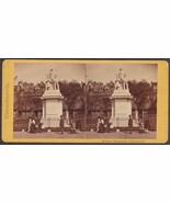 Boston, MA Photo Stereoview - Charlestown Civil War Monument - $229.49 MXN