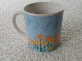 Message Mug Coffee Mug Smile God Loves You  - £7.56 GBP