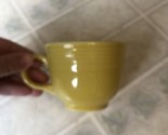 FIESTA Sunshine Yellow Retired COFFEE Mini CUP HOMER LAUGHLIN FIESTAWARE - $19.34