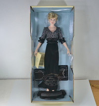 Franklin Mint Princess Diana Porcelain Doll Portrait Edition #AA7206 NIB Vintage - £71.93 GBP