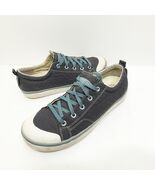 KEEN Elsa II Quilted Sneaker Shoes Women’s 10 Blue Gray Diamond Lace Up ... - $31.49