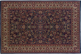 Oriental Weavers Ariana 113B2 5x8  Rectangle - Blue/ Red-Polypropylene - £388.29 GBP