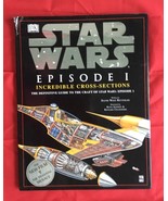 Star Wars Episode I Incredible Cross Sections David Reynol Hardcover Dus... - $9.89