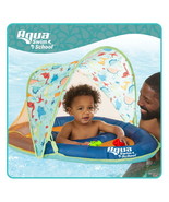 Water Pool Floats Infant Baby 9-24 Months Built-in Canopy Float With Bon... - $33.38