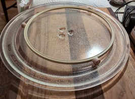 GE Microwave Turntable Plate &amp; Roller Ring JES1142SJ04 Replacement Parts VG - $4.95
