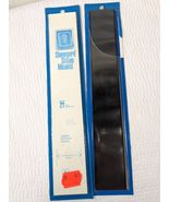 Showgard Stamp Mounts size #27 dark background black 14 strips total Vin... - $5.00