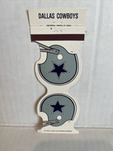 NFL Football Matchbook Cover w/ Schedule Dallas Cowboys Blank - $9.85