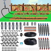 Hourleey 233 Ft Drip Irrigation Kit, Automatic Irrigation System Misting... - €34,49 EUR