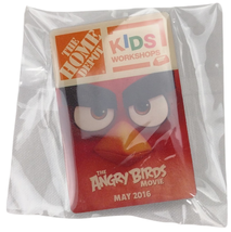 Home Depot Kids Workshop Pin Angry Birds 2016 New Sealed - £13.44 GBP