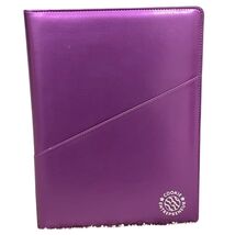 Purple Girl SCouts Cookie Entrepreneur Padfolio 9.5&quot; x 12.5&quot; With Notepa... - $332.00 MXN