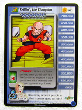 2001 Score Limited Dragon Ball Z DBZ CCG TCG Krillin , the Champion #97 - £3.89 GBP
