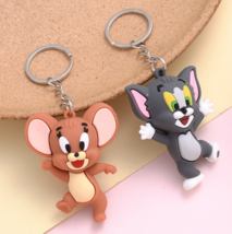 Classic Cartoon Memories: Cute Cat &amp; Mouse (Tom &amp; Jerry) Key-chain - $10.99