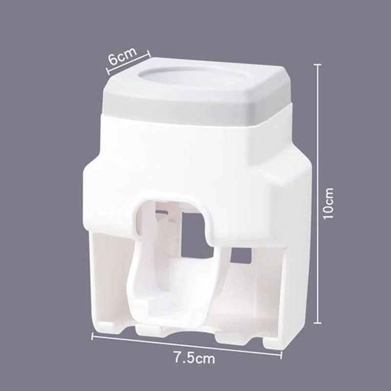 House Home 1pc Wall Mount Automatic TootAaste Dispenser Plastic No Punching Toot - £19.98 GBP