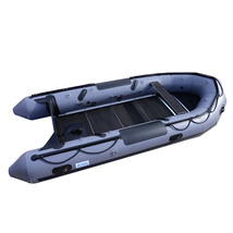 BRIS 1.2mm PVC 14.5 ft Inflatable Boat Inflatable Fishing Pontoon Dinghy Boat image 5