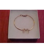 Gold Color Pearl Four Leaf Clover Shaped Shaped Bracelet - $23.76