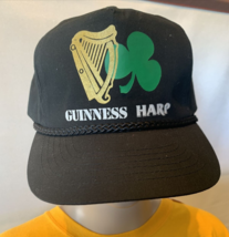 Guinness Harp Beer Adjustable Strap Back Cap Hat  Vintage Advertising - $13.66