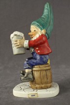 Vintage Porcelain W Germany Goebel Co Boys Gnome Sepp The Drunkard Well 514 - £48.11 GBP