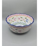TEMPTATIONS OLD WORLD 8 inch bowl floral - 1.5 Quart - PPP HLD 860427 - $25.77