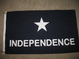 Embroidered Sewn Cotton 3x5 ft Captain Scotts Texas Independence Flag Banner - £54.04 GBP