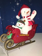 Hallmark 2016 Twinkling Sleigh Ride Snowman Plush Jingle Pals - £39.95 GBP