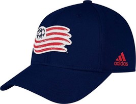 New England Revolution Navy Adidas Adjustable Hat New &amp; Officially Licensed - £7.65 GBP