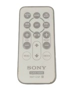 Genuine Sony Remote Control White RMT-C1iP for AM/FM Clock Radio iPod Dock - $9.80