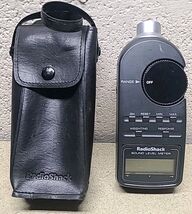 Radio Shack Sound Level Meter Tandy Model 33-2055 Working With Case And ... - $29.89
