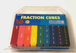 Lakeshore Learning Resources Fraction Tower Cubes LER 2510 Educational New - $8.50