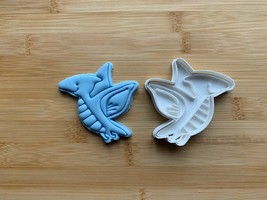 Dinosaur 1 - Paint Your Own - Cookie cutter + Stamp - $5.50