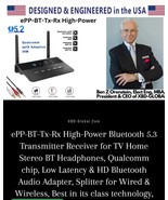 Bluetooth Tx-Rx High-Power Transmitter Receive, Low Latency, Qualcomm Ch... - $79.18