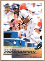 Pacific Crown Collection 2000 Juan Encarnacion Detroit Tigers #100 Baseball - £1.55 GBP