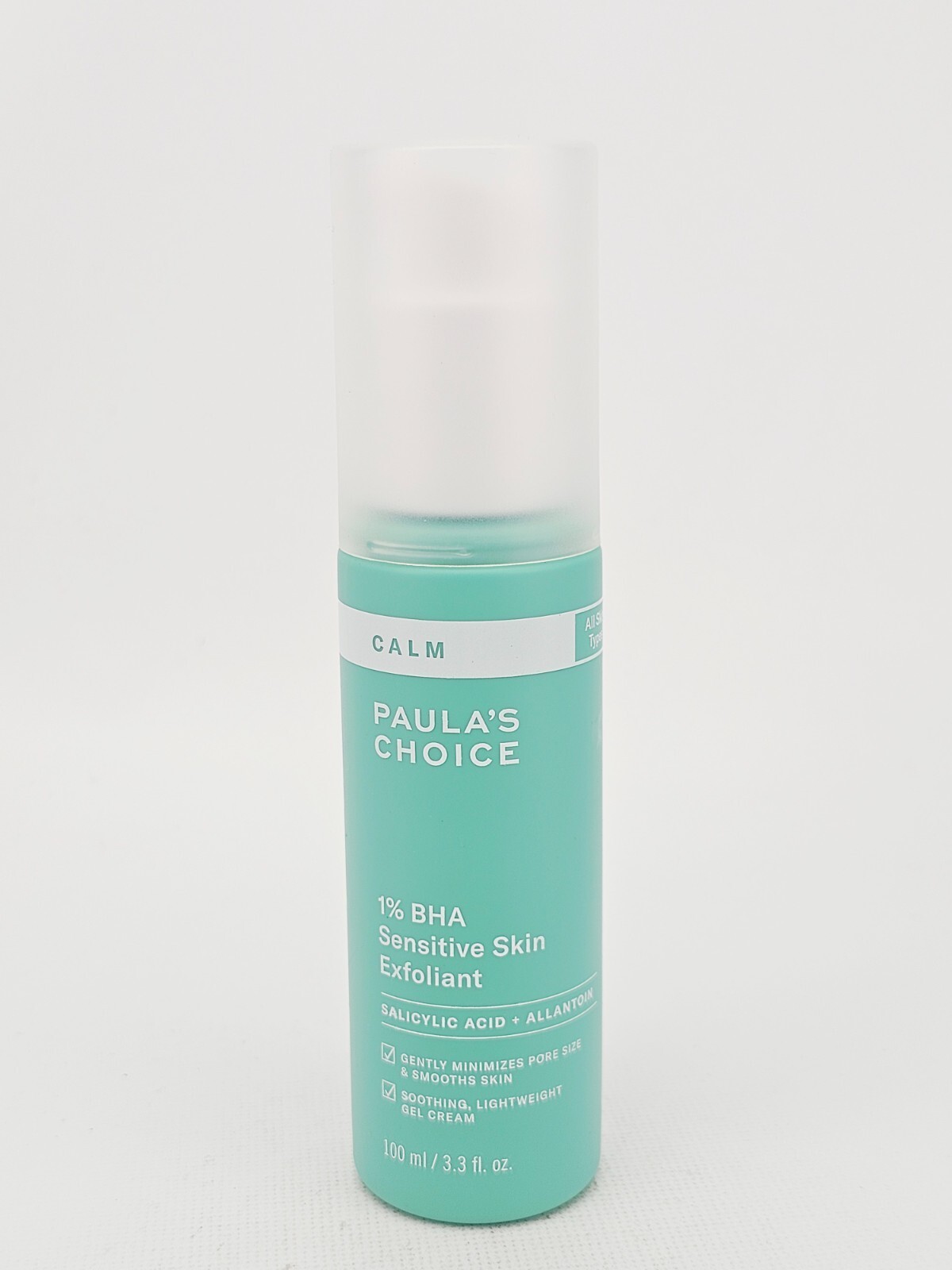 Paulas Choice Calm 1% BHA Sensitive Skin Exfoliant Allantoin 3.3 oz - $31.95