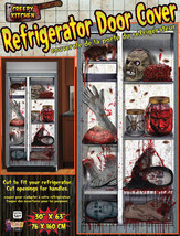 Forum Novelties Haunted House Refrigerator Door Cover, Multicolor (75083) - $1,295.76 MXN