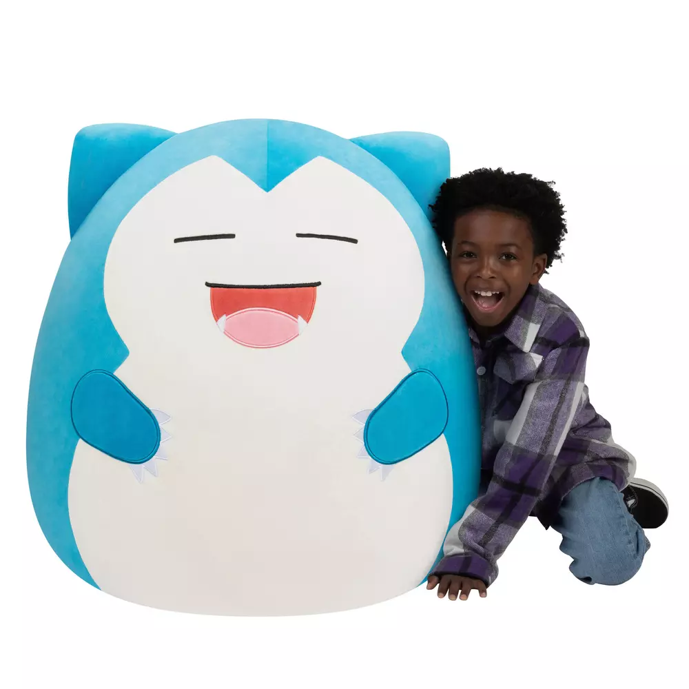 POKEMON SQUISHMALLOW KABIGON SNORLAX GIANT 24 INCH SQUISHY MALLOW PLUSH ... - £81.17 GBP