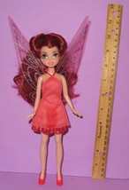 Disney Fairies Jakks Pacific Doll Great Fairy Rescue Rosetta Rose 2010 - £19.96 GBP