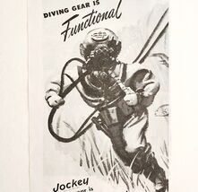 1947 Coopers Jockey Underwear Advertisement Deep Sea Diver Kenosha DWWW4 - $19.99 1947 Coopers Jockey Underwear Advertisement Deep Sea Diver Kenosha DWWW4 - $19.99