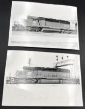 2 Diff Burlington Northern Railroad BN #7018 SD40-2 Electromotive Train Photo - $15.79