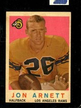 1959 Topps #70 Jon Arnett Vgex La Rams *X86052 - £1.74 GBP