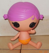 MGA Lalaloopsy Baby Pink Hair Orange Diaper Full Size Doll - £7.52 GBP