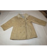Baby Gap 3XL 3 years faux suede long sleeve jacket tan beigh Warm **spot... - £14.27 GBP