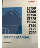 Yamaha LZ150 LZ200 VZ150 VZ175 VZ200 Z150 Z175 Z200 Outboard Service Manual - $3,136.47 MXN