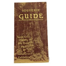 1940&#39;s Santa Cruz County Big Trees Park Souvenir Guide Santa Cruz California - £20.46 GBP