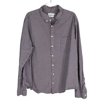 Goodfellow &amp; Co Button Down Shirt Standard Check XXL - £15.01 GBP