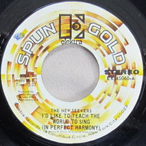 The New Seekers - I&#39;d Like To Teach The World To Sing, Vinyl, 45rpm, Very Good++ - £3.61 GBP