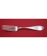California Coin Silver by Schulz &amp; Fischer Dinner Fork Oval Tipped 7 7/8&quot; - £100.42 GBP