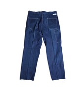 Vintage Sears Carpenter Union Made Jeans Orange Stitching Deadstock Size... - €77,28 EUR