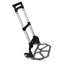 Aluminum 170lbs Cart Folding Dolly Collapsible Trolley Push Hand Truck Moving - £47.92 GBP