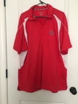 Champion Men&#39;s Red &amp; White Short Sleeve Polo Shirt ActiveWear Size 2XL - £3,159.99 GBP