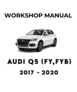 Audi Q5 (FY,FYB)  2017 2018 2019 2020 SERVICE REPAIR &amp; WORKSHOP MANUAL - $132.08 MXN
